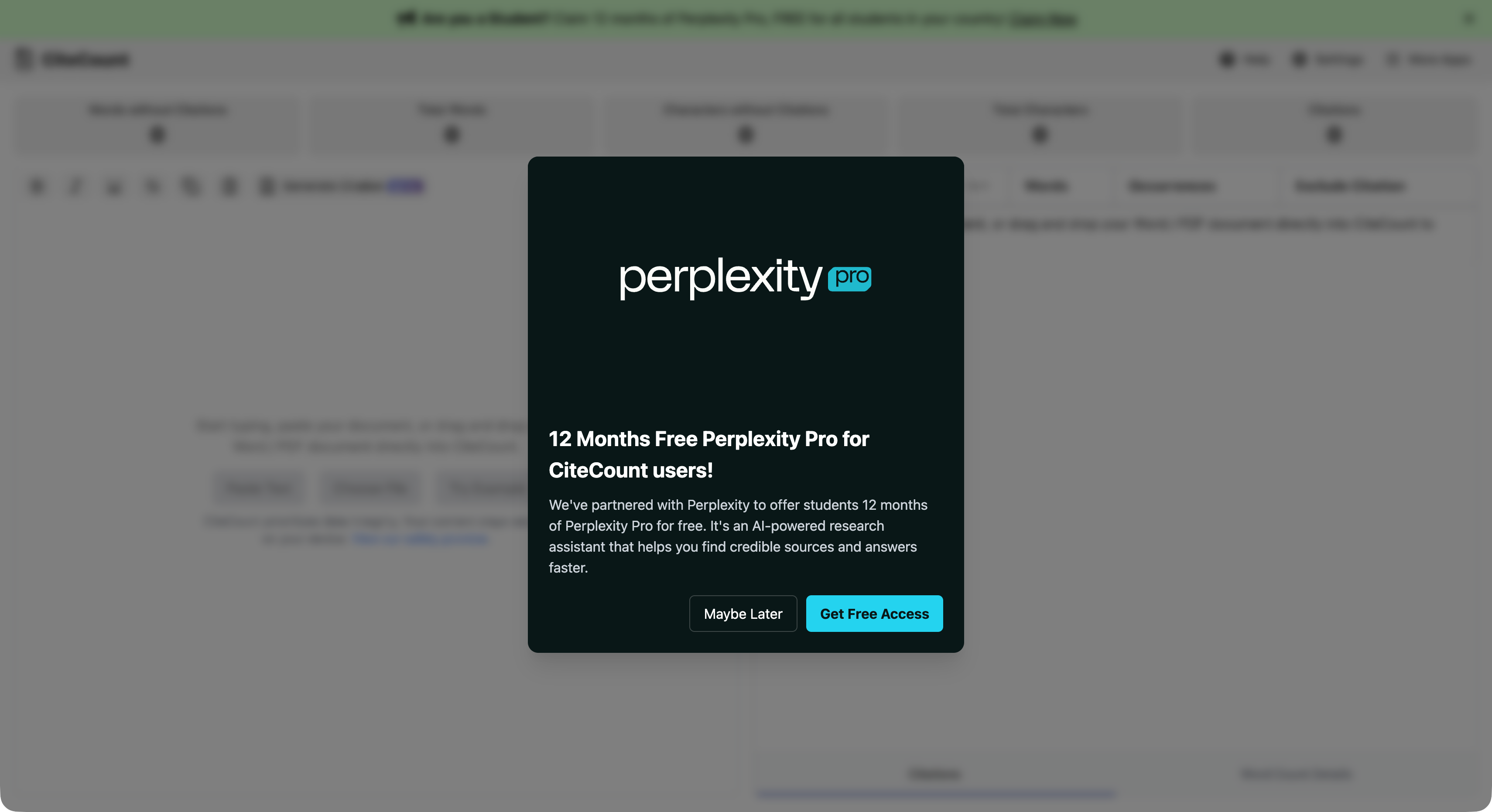 Perplexity Campaign Example